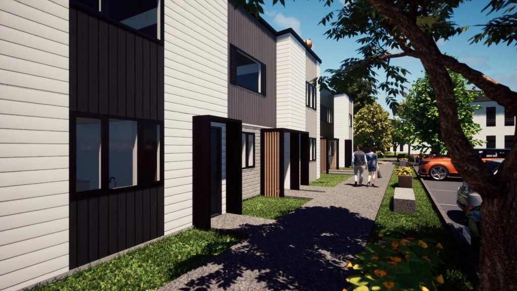 Artist Impression of Peake Mews